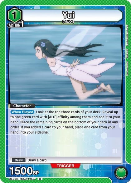 Yui (077), UE07BT: Sword Art Online UE07BT/SAO-1-077