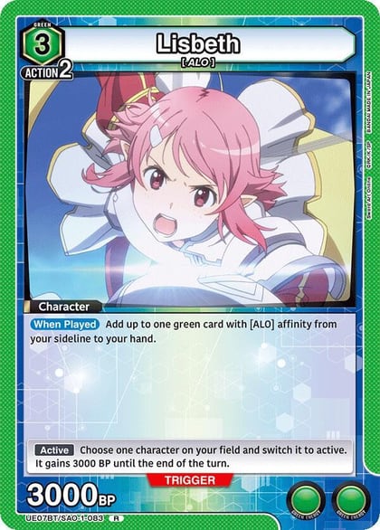 Lisbeth (083), UE07BT: Sword Art Online UE07BT/SAO-1-083