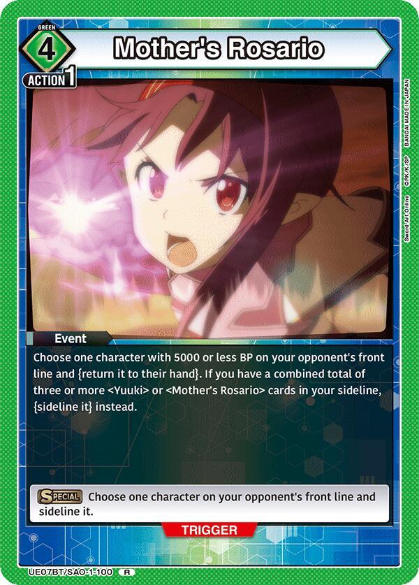 Mother's Rosario, UE07BT: Sword Art Online UE07BT/SAO-1-100