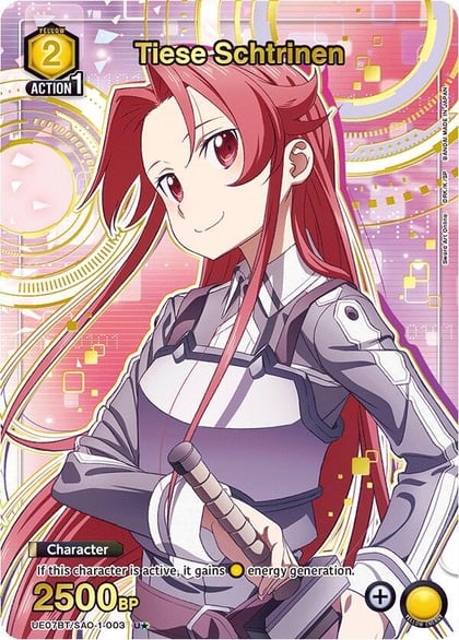 Tiese Schtrinen (U*), UE07BT: Sword Art Online UE07BT/SAO-1-003