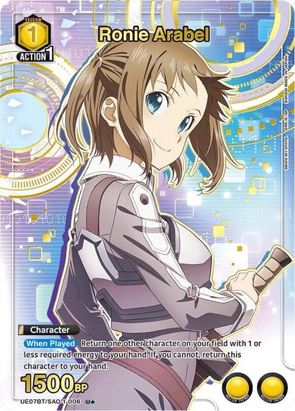 Ronie Arabel (U*), UE07BT: Sword Art Online UE07BT/SAO-1-006