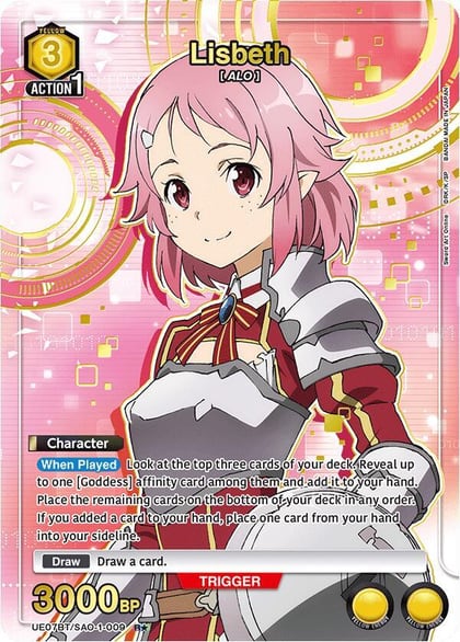 Lisbeth (009) (R*), UE07BT: Sword Art Online UE07BT/SAO-1-009