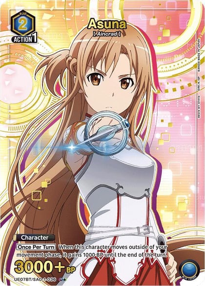 Asuna (036) (U*), UE07BT: Sword Art Online UE07BT/SAO-1-036