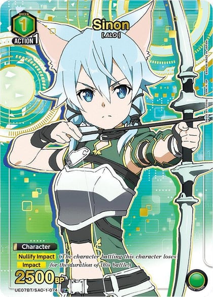 Sinon (074) (U*), UE07BT: Sword Art Online UE07BT/SAO-1-074