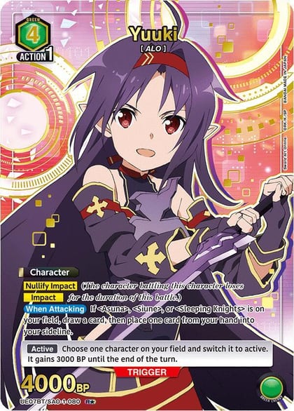 Yuuki (080) (R*), UE07BT: Sword Art Online UE07BT/SAO-1-080