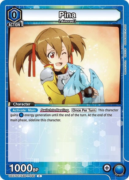 Pina, UE07ST: Sword Art Online Starter Deck UE07ST/SAO-1-045