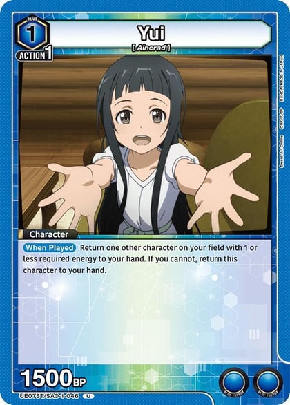 Yui, UE07ST: Sword Art Online Starter Deck UE07ST/SAO-1-046