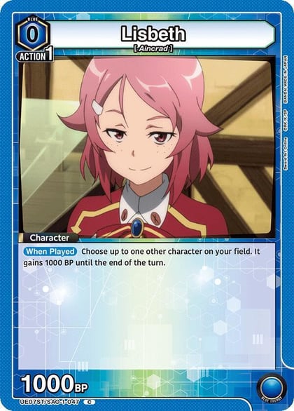 Lisbeth (047), UE07ST: Sword Art Online Starter Deck UE07ST/SAO-1-047