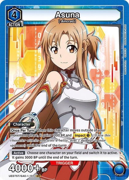 Asuna (101), UE07ST: Sword Art Online Starter Deck UE07ST/SAO-1-101