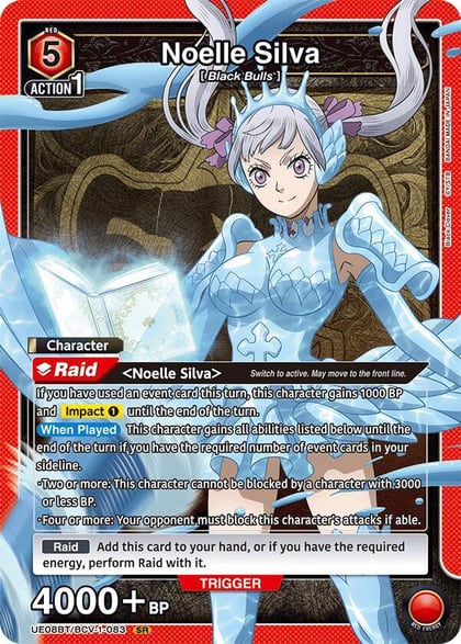 Noelle Silva (083), UE08BT: Black Clover UE08BT/BCV-1-083
