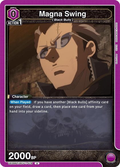 Magna Swing, UE08BT: Black Clover UE08BT/BCV-1-014