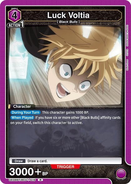Luck Voltia (016), UE08BT: Black Clover UE08BT/BCV-1-016