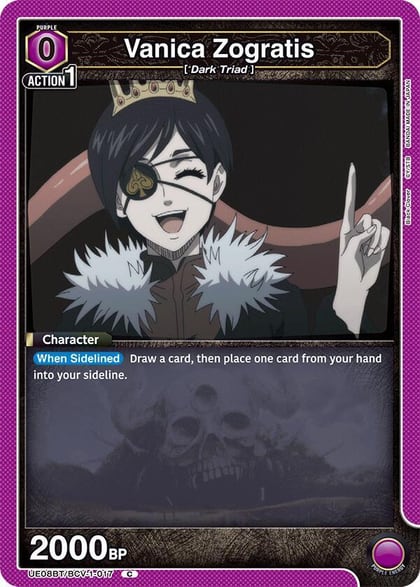 Vanica Zogratis (017), UE08BT: Black Clover UE08BT/BCV-1-017
