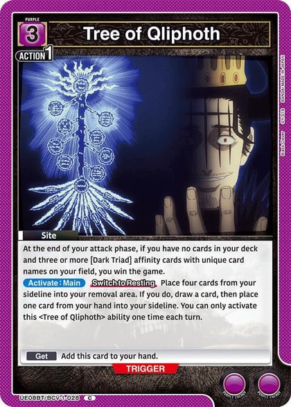 Tree of Qliphoth, UE08BT: Black Clover UE08BT/BCV-1-028