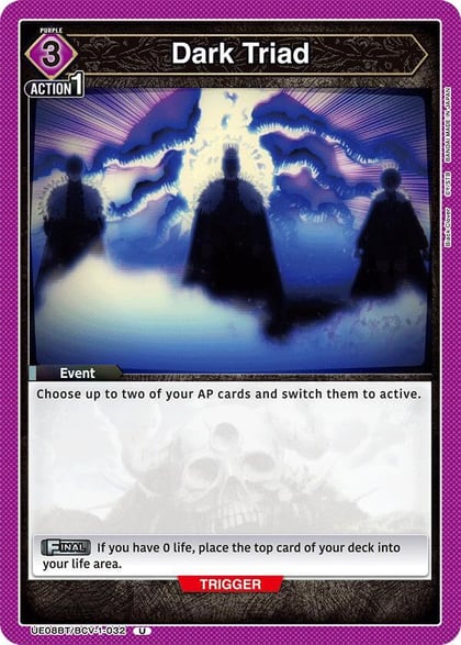Dark Triad, UE08BT: Black Clover UE08BT/BCV-1-032