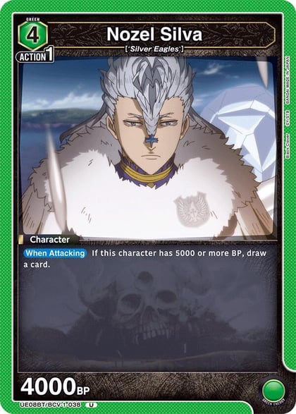 Nozel Silva, UE08BT: Black Clover UE08BT/BCV-1-038