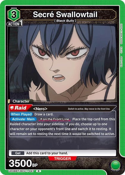Secre Swallowtail, UE08BT: Black Clover UE08BT/BCV-1-047