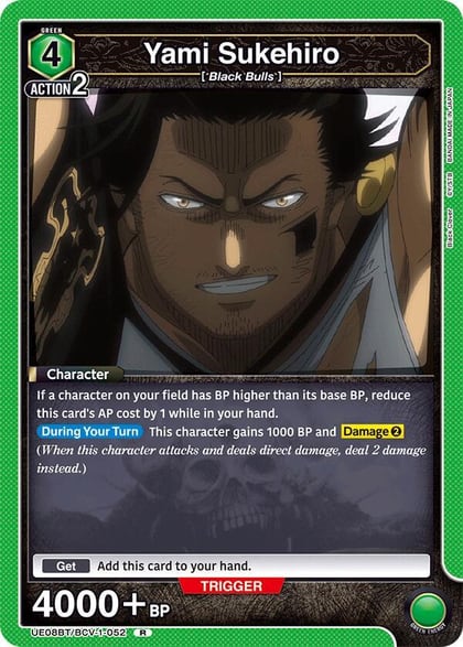 Yami Sukehiro (052), UE08BT: Black Clover UE08BT/BCV-1-052