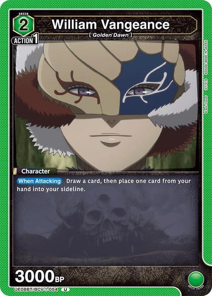 William Vangeance, UE08BT: Black Clover UE08BT/BCV-1-054
