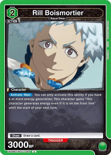 Rill Boismortier, UE08BT: Black Clover UE08BT/BCV-1-062
