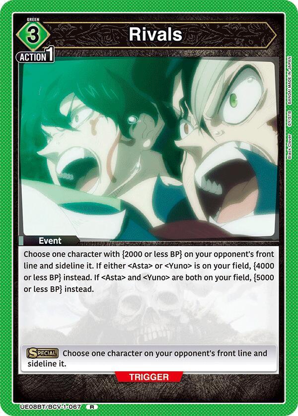 Rivals, UE08BT: Black Clover UE08BT/BCV-1-067