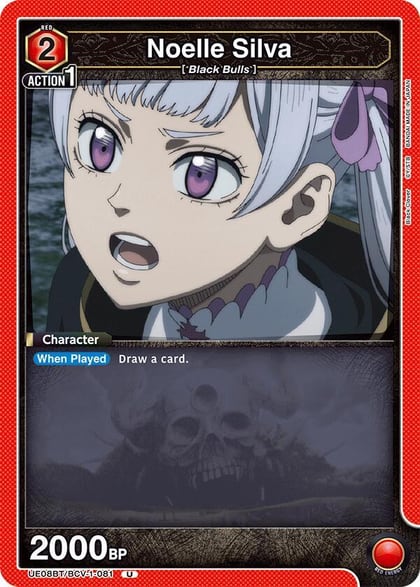Noelle Silva (081), UE08BT: Black Clover UE08BT/BCV-1-081
