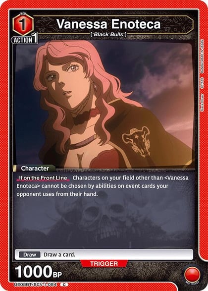 Vanessa Enoteca (084), UE08BT: Black Clover UE08BT/BCV-1-084