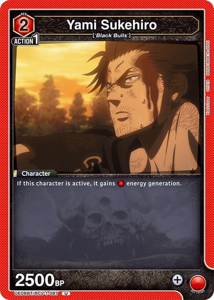 Yami Sukehiro (087), UE08BT: Black Clover UE08BT/BCV-1-087