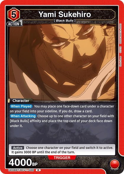 Yami Sukehiro (088), UE08BT: Black Clover UE08BT/BCV-1-088