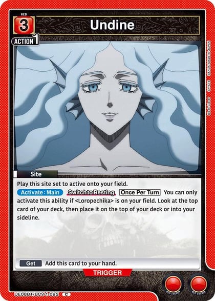 Undine, UE08BT: Black Clover UE08BT/BCV-1-095