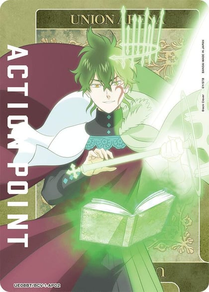 Action Point Card (AP02), UE08BT: Black Clover UE08BT/BCV-1-AP02