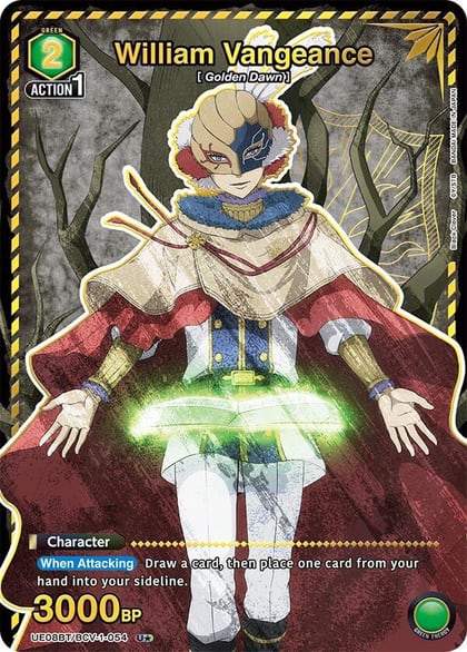 William Vangeance (U*), UE08BT: Black Clover UE08BT/BCV-1-054