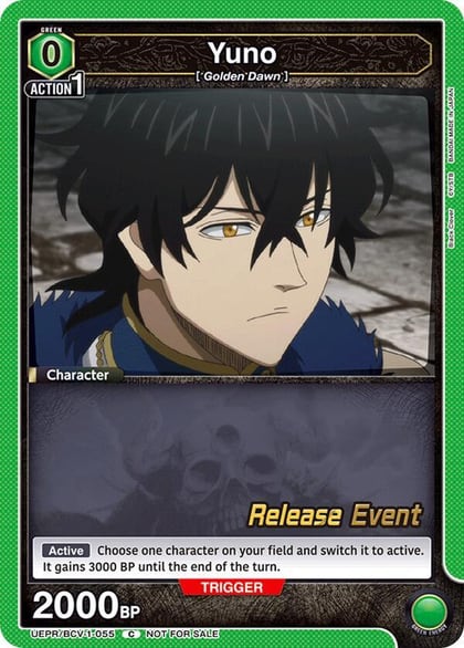 Yuno (055), UE08BT: Black Clover Release Event Cards UEPR/BCV-1-055
