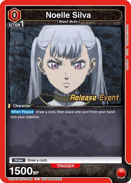 Noelle Silva (080), UE08BT: Black Clover Release Event Cards UEPR/BCV-1-080