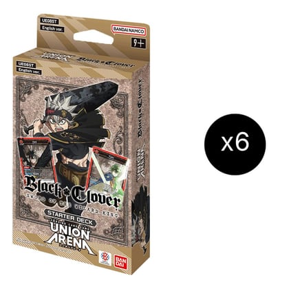 Black Clover - Starter Deck Display, UE08ST: Black Clover Starter Deck P607875