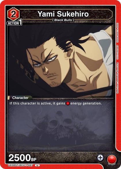 Yami Sukehiro, UE08ST: Black Clover Starter Deck UE08ST/BCV-1-087