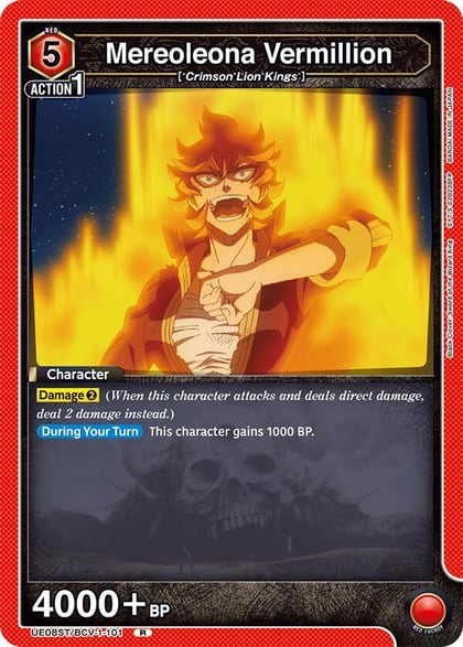 Mereoleona Vermillion, UE08ST: Black Clover Starter Deck UE08ST/BCV-1-101