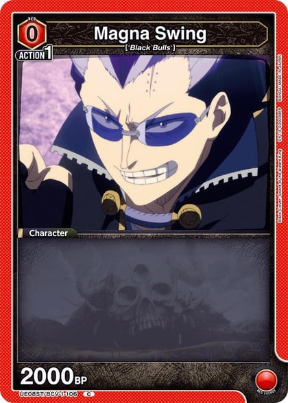 Magna Swing, UE08ST: Black Clover Starter Deck UE08ST/BCV-1-106