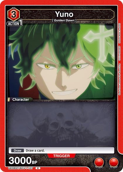 Yuno (107), UE08ST: Black Clover Starter Deck UE08ST/BCV-1-107