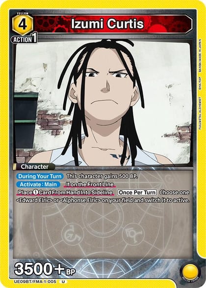Izumi Curtis (005), UE09BT: FULLMETAL ALCHEMIST UE09BT/FMA-1-005