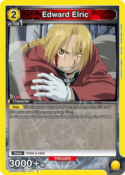 Edward Elric (011), UE09BT: FULLMETAL ALCHEMIST UE09BT/FMA-1-011