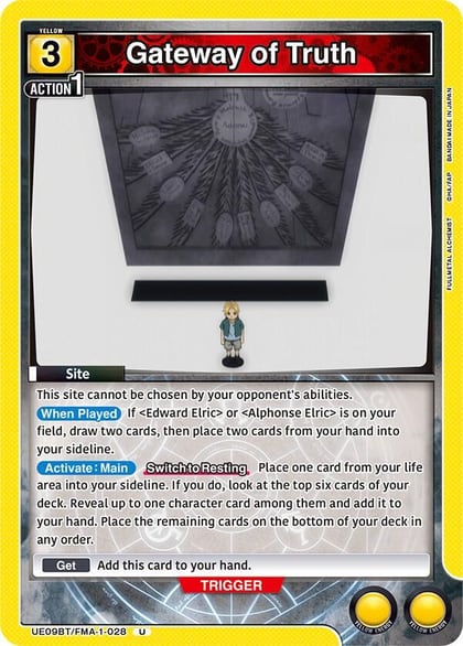 Gateway of Truth, UE09BT: FULLMETAL ALCHEMIST UE09BT/FMA-1-028