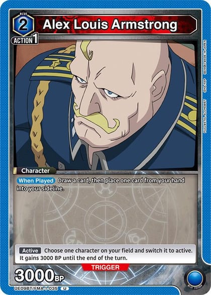Alex Louis Armstrong (035), UE09BT: FULLMETAL ALCHEMIST UE09BT/FMA-1-035