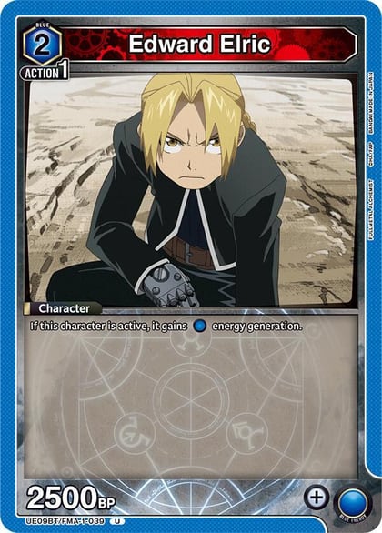 Edward Elric (039), UE09BT: FULLMETAL ALCHEMIST UE09BT/FMA-1-039