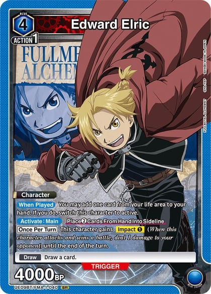 Edward Elric (040), UE09BT: FULLMETAL ALCHEMIST UE09BT/FMA-1-040