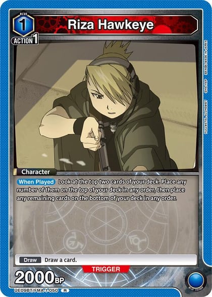 Riza Hawkeye (050), UE09BT: FULLMETAL ALCHEMIST UE09BT/FMA-1-050