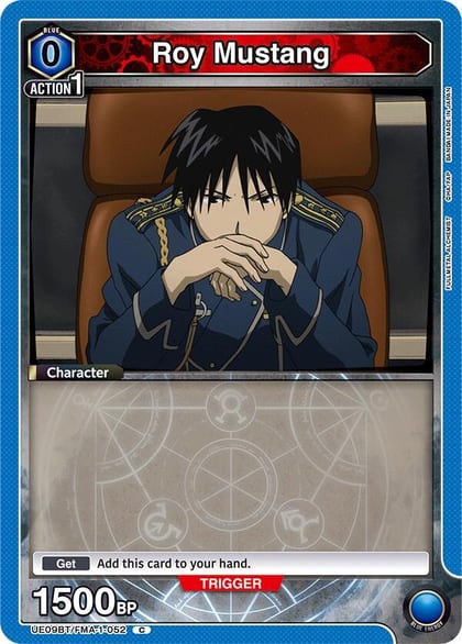 Roy Mustang (052), UE09BT: FULLMETAL ALCHEMIST UE09BT/FMA-1-052