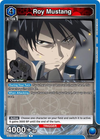 Roy Mustang (054), UE09BT: FULLMETAL ALCHEMIST UE09BT/FMA-1-054