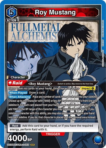 Roy Mustang (055), UE09BT: FULLMETAL ALCHEMIST UE09BT/FMA-1-055