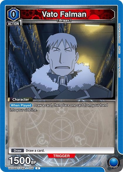 Vato Falman, UE09BT: FULLMETAL ALCHEMIST UE09BT/FMA-1-056